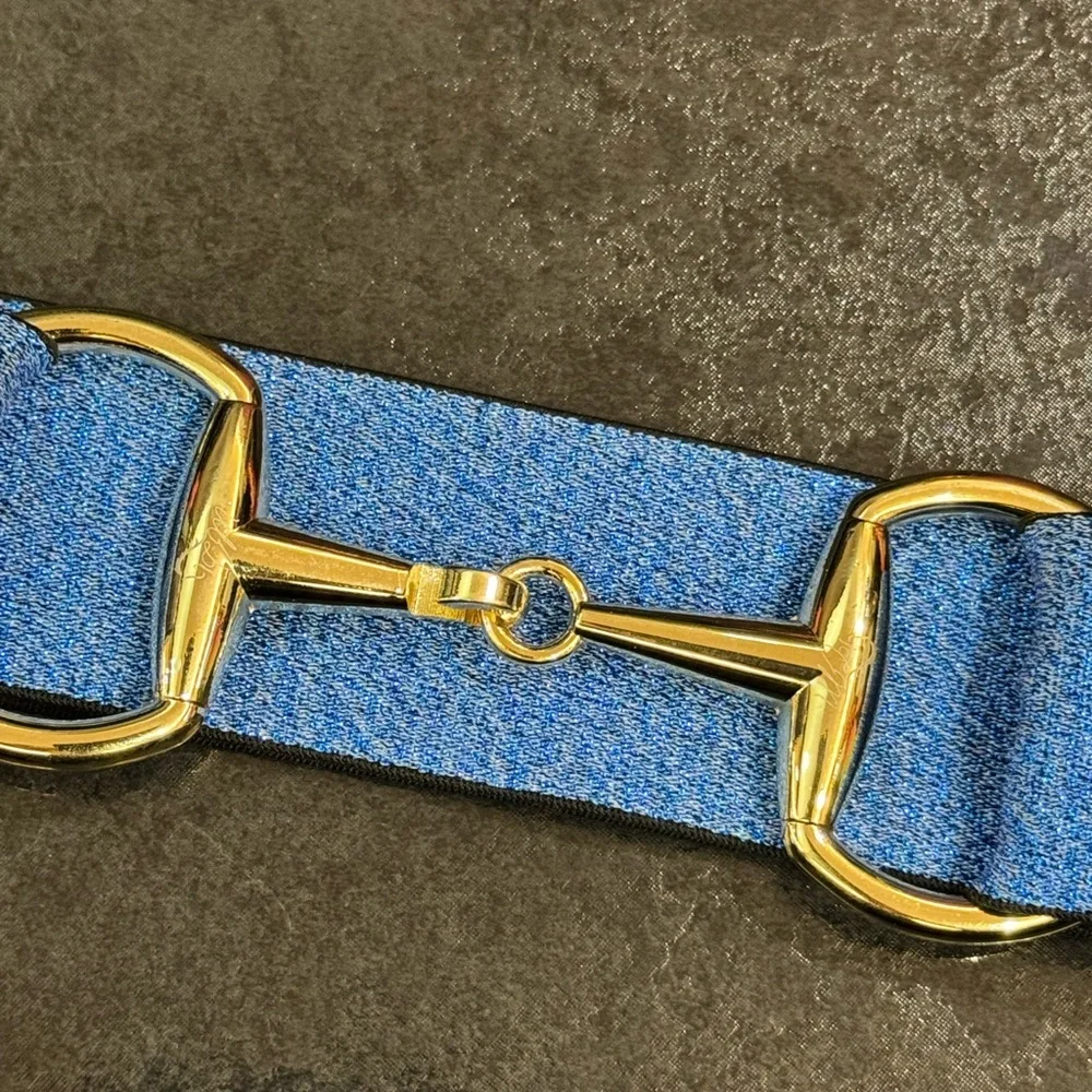 March release Childrens Equestrian horse Snaffle Bit Belt Elastic 1Size Fits All